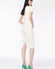 Victoria Beckham T Shirt Fitted Dress