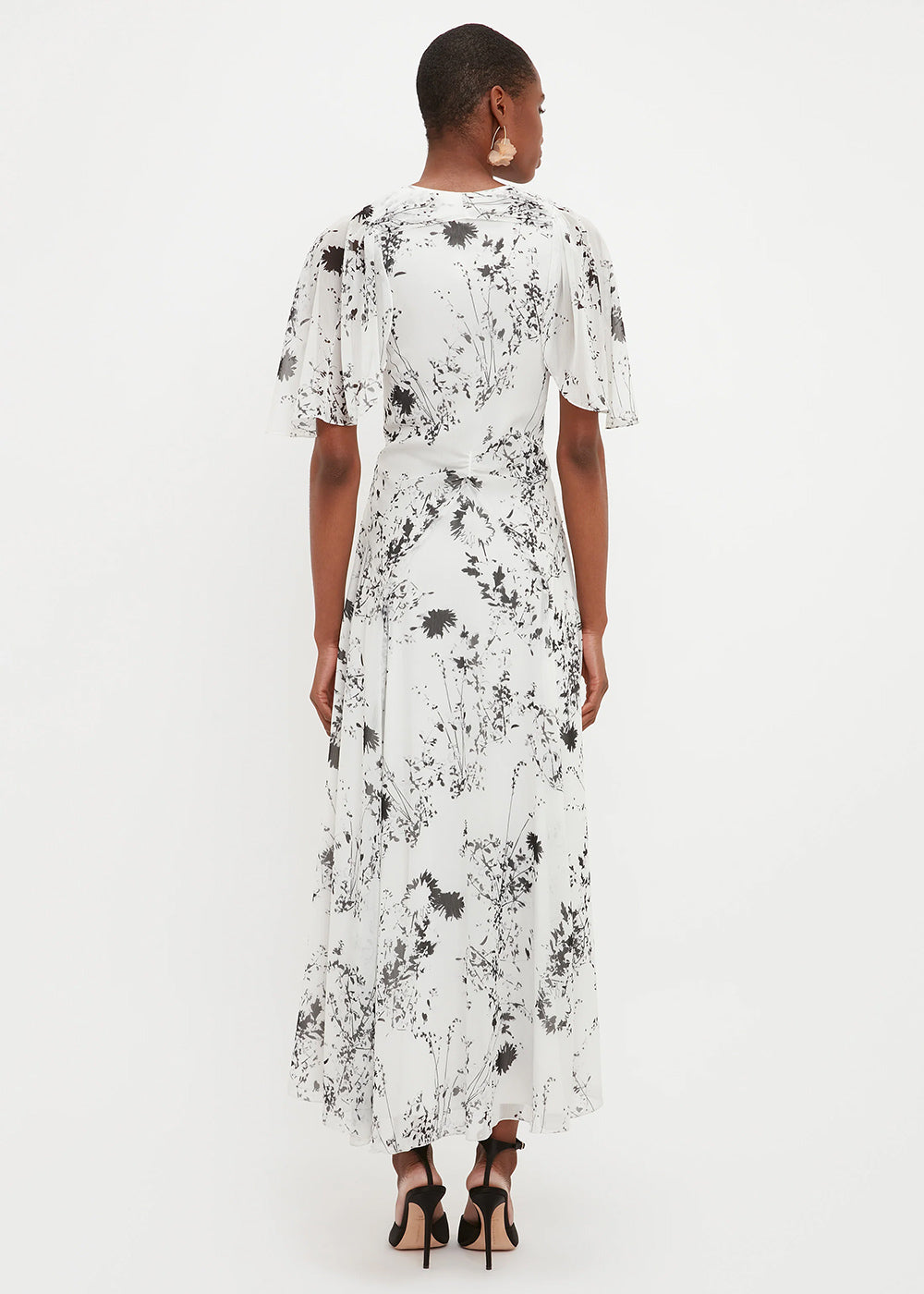 Victoria Beckham Floaty Godet Dress