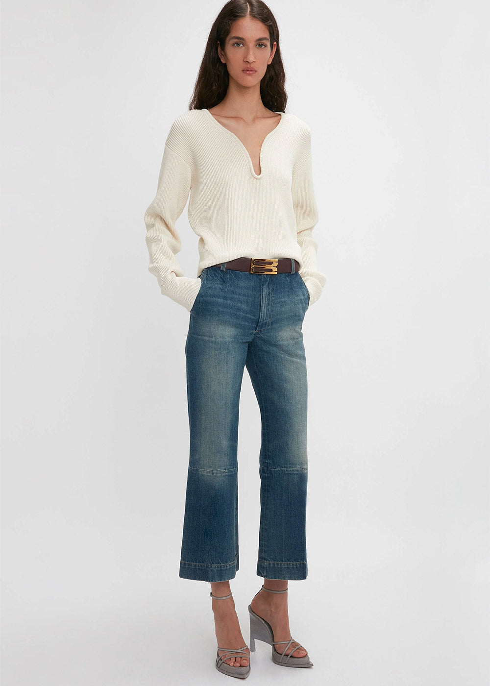 Victoria Beckham Shrunken Jumper