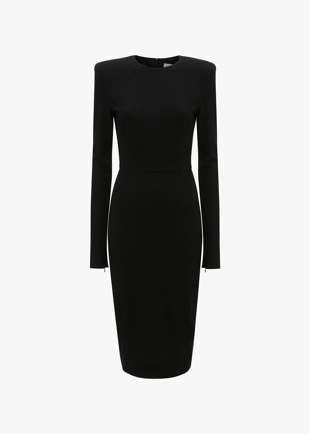 Victoria Beckham Long Sleeve T-Shirt Fitted Dress