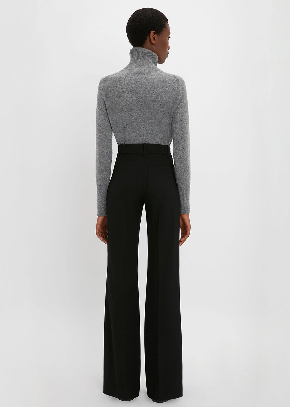 Victoria Beckham Oversized Polo Neck Jumper