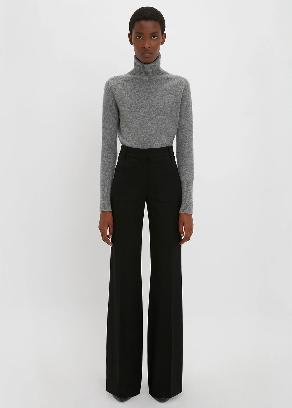 Victoria Beckham Oversized Polo Neck Jumper