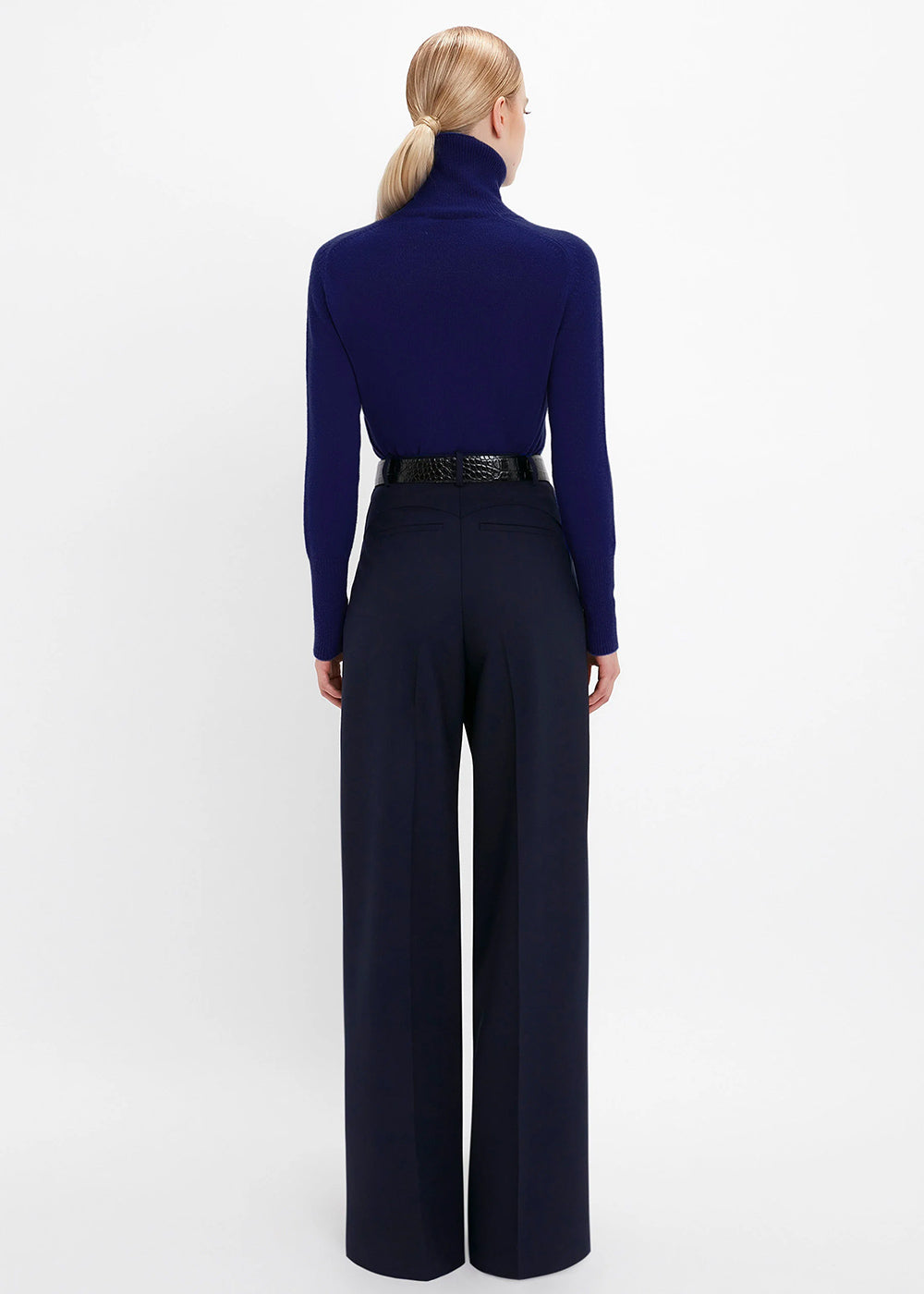 Victoria Beckham Oversized Polo Neck Jumper