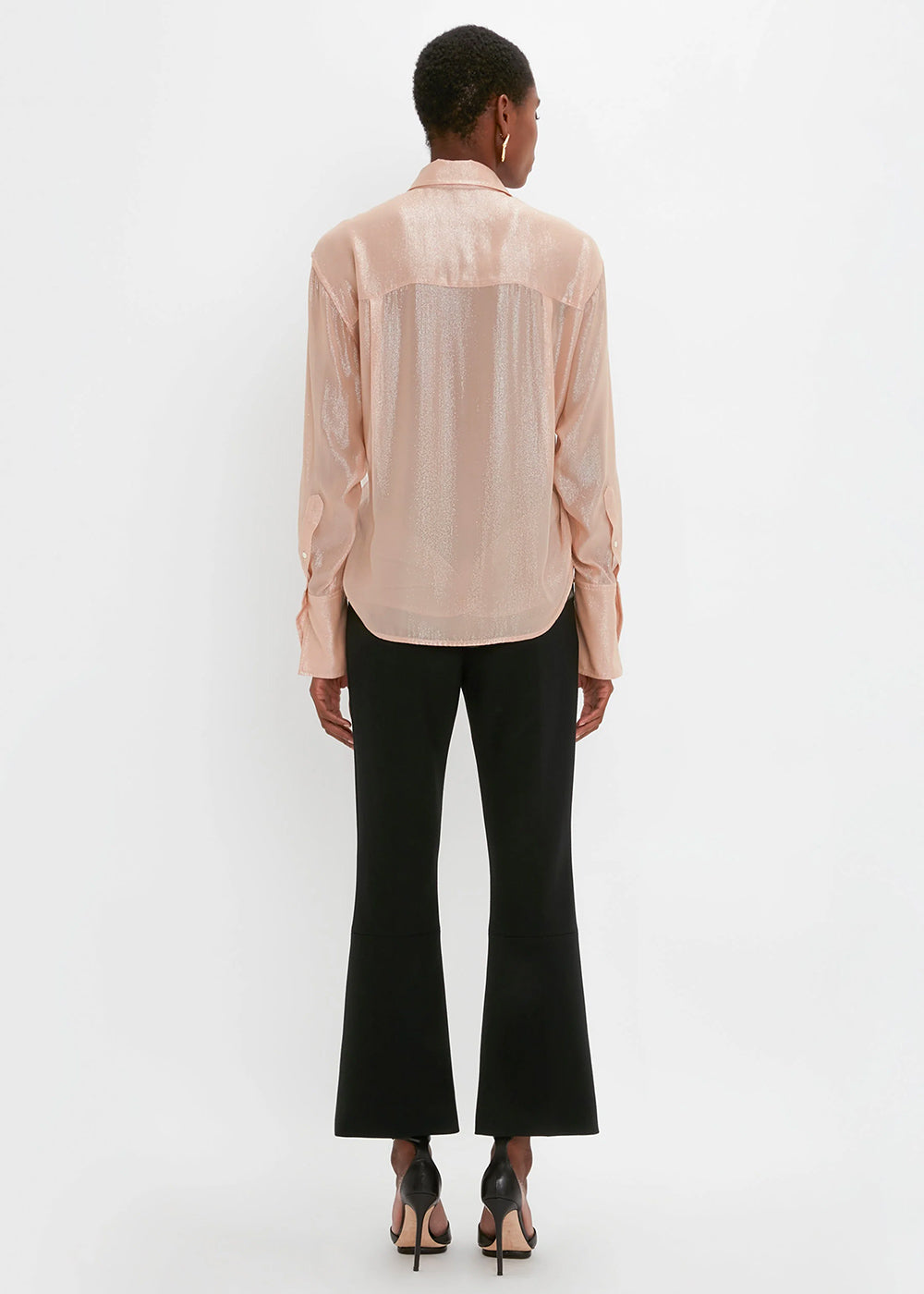 Victoria Beckham Wrap Front Blouse