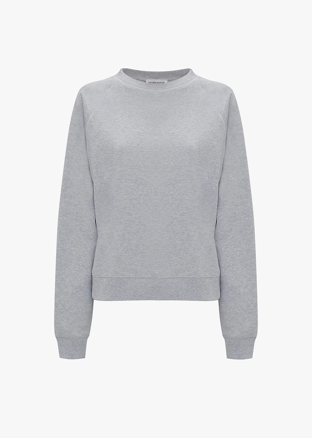 Victoria Beckham Loopback Cotton Football Sweatshirt