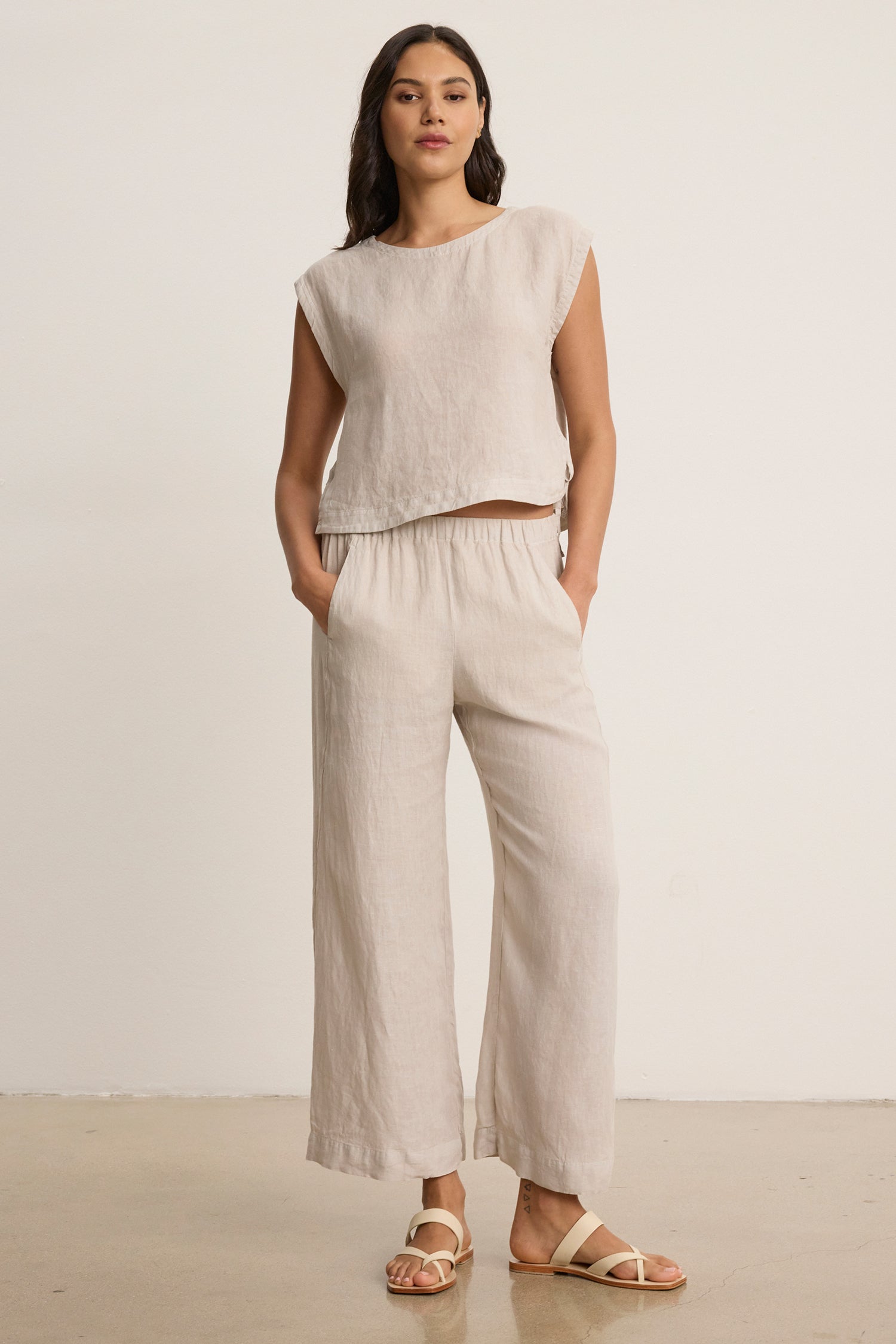Velvet Lola Linen Pant