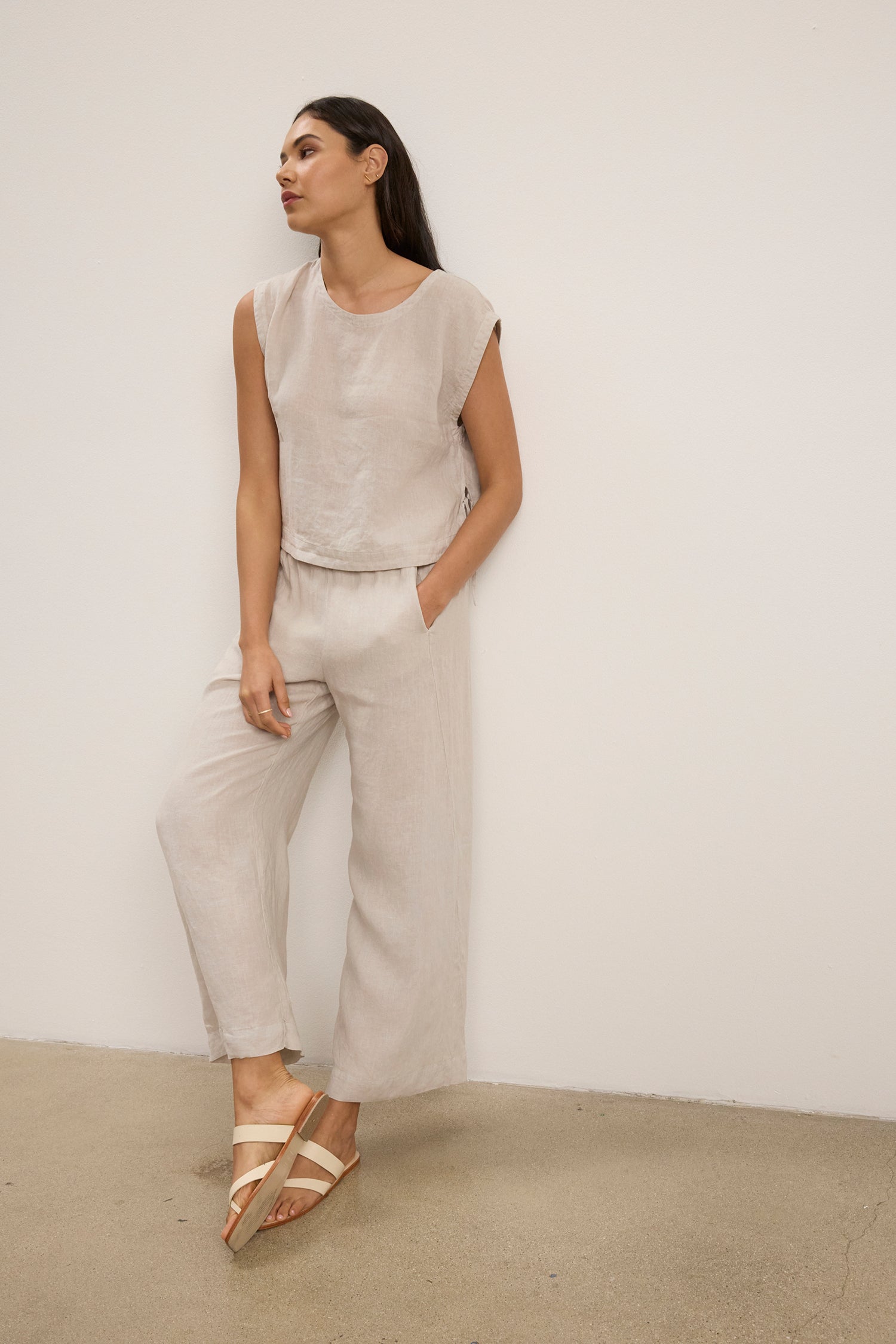 Velvet Lola Linen Pant