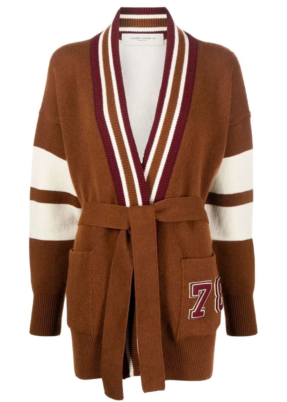 Golden Goose Journey Belted Cardigan