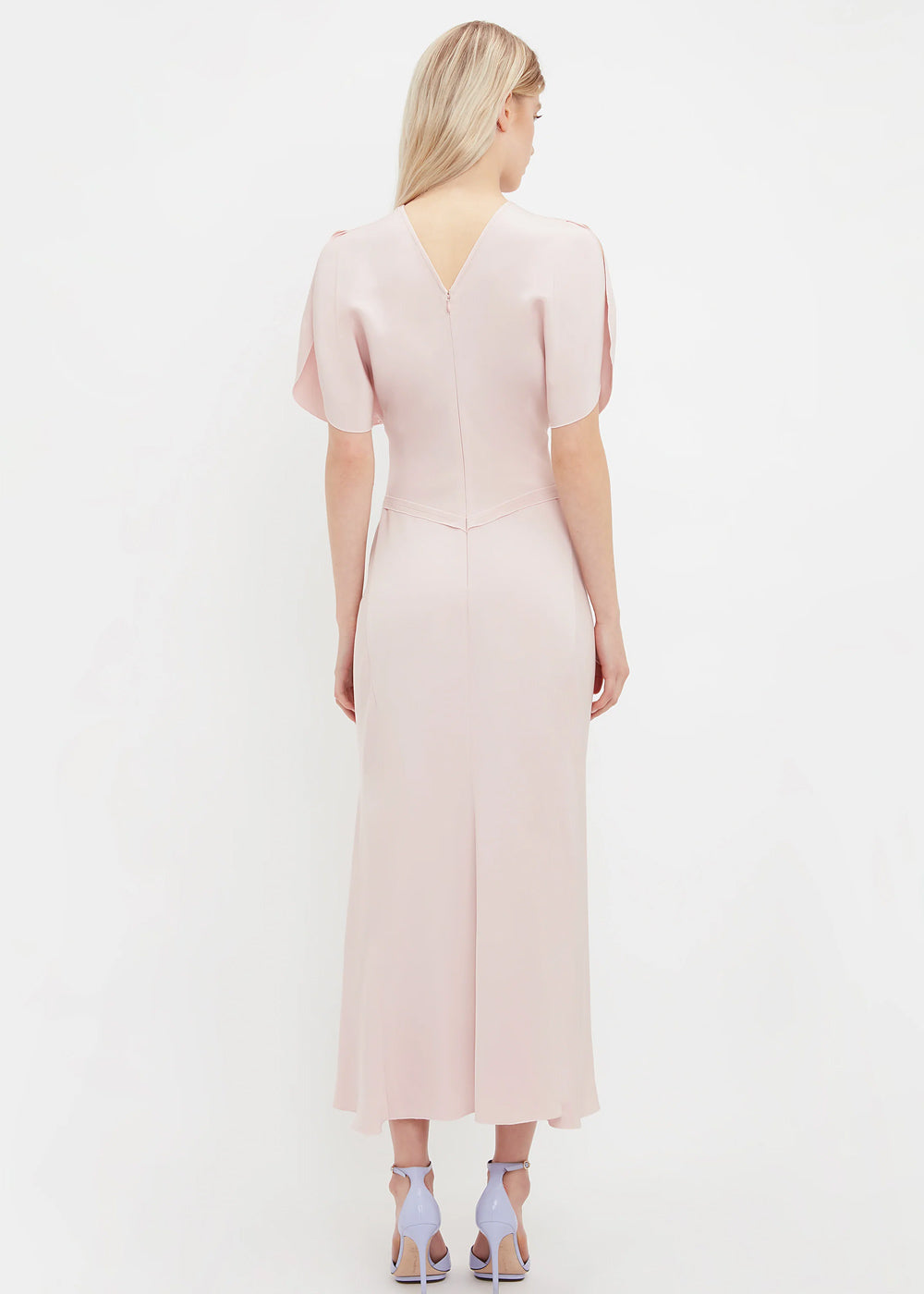 Victoria Beckham Gathered Waist Midi