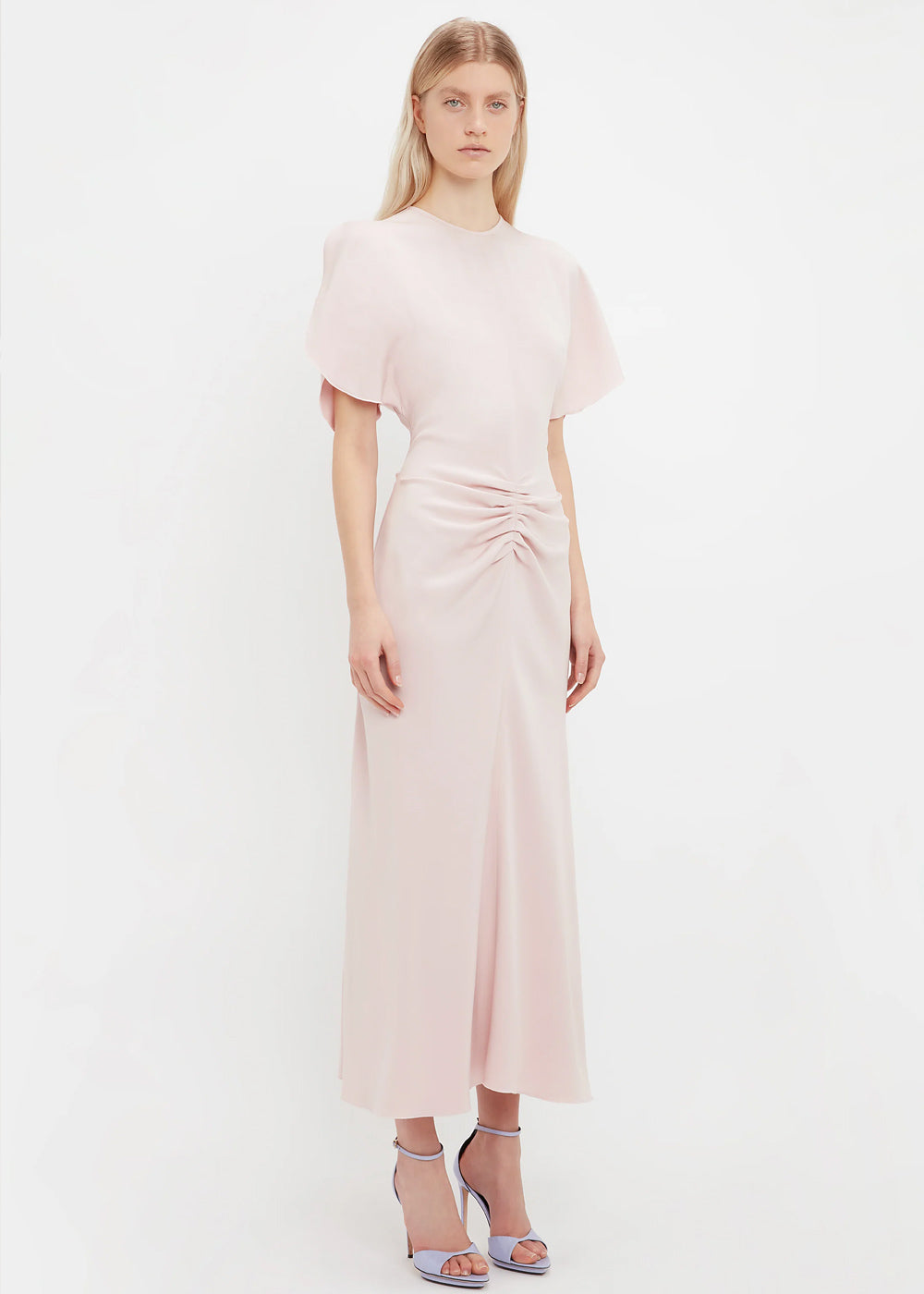Victoria Beckham Gathered Waist Midi