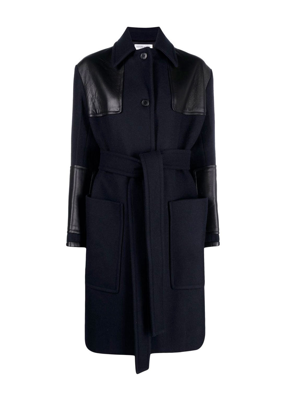 Victoria Beckham Panelled Car Coat