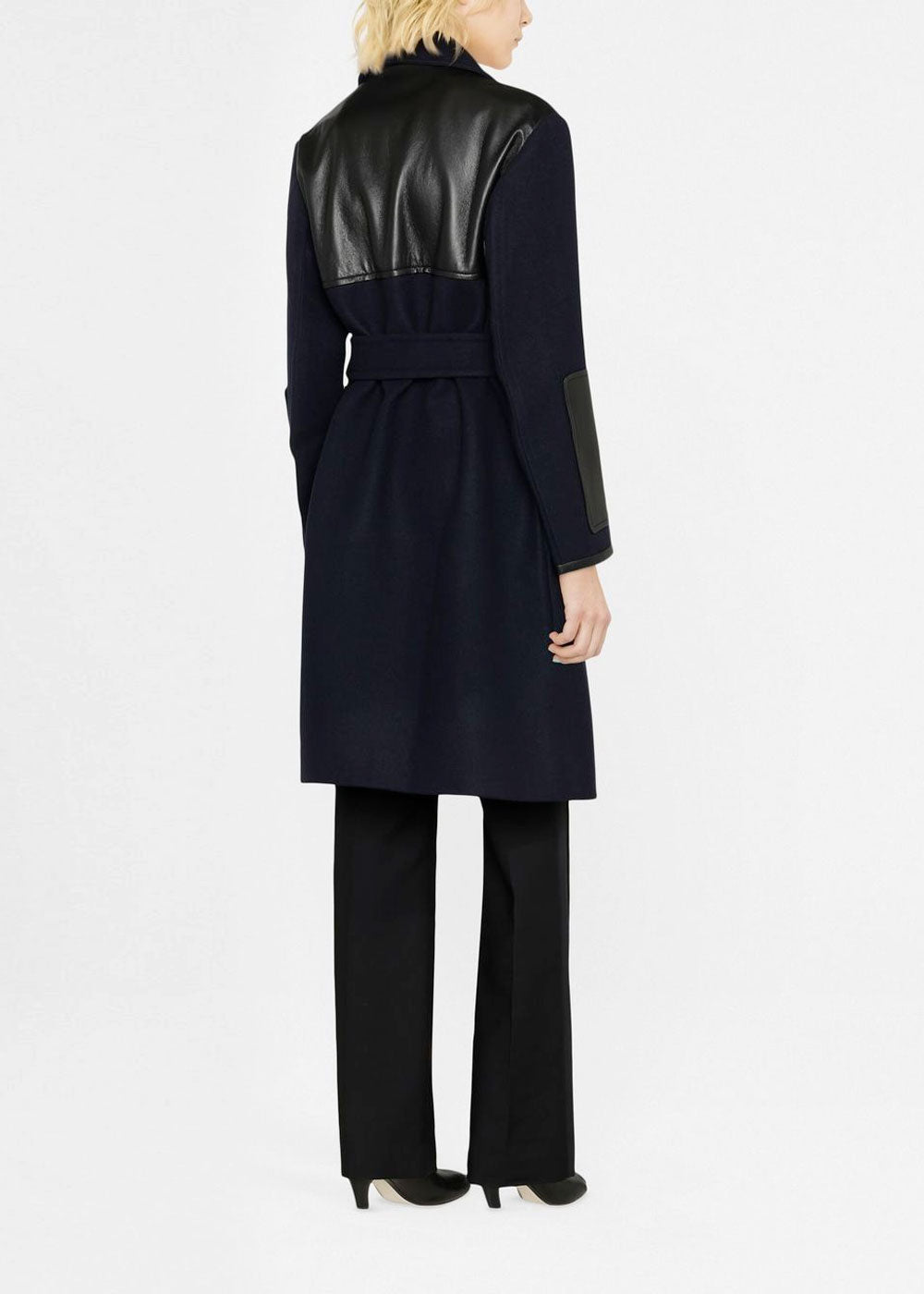 Victoria Beckham Panelled Car Coat