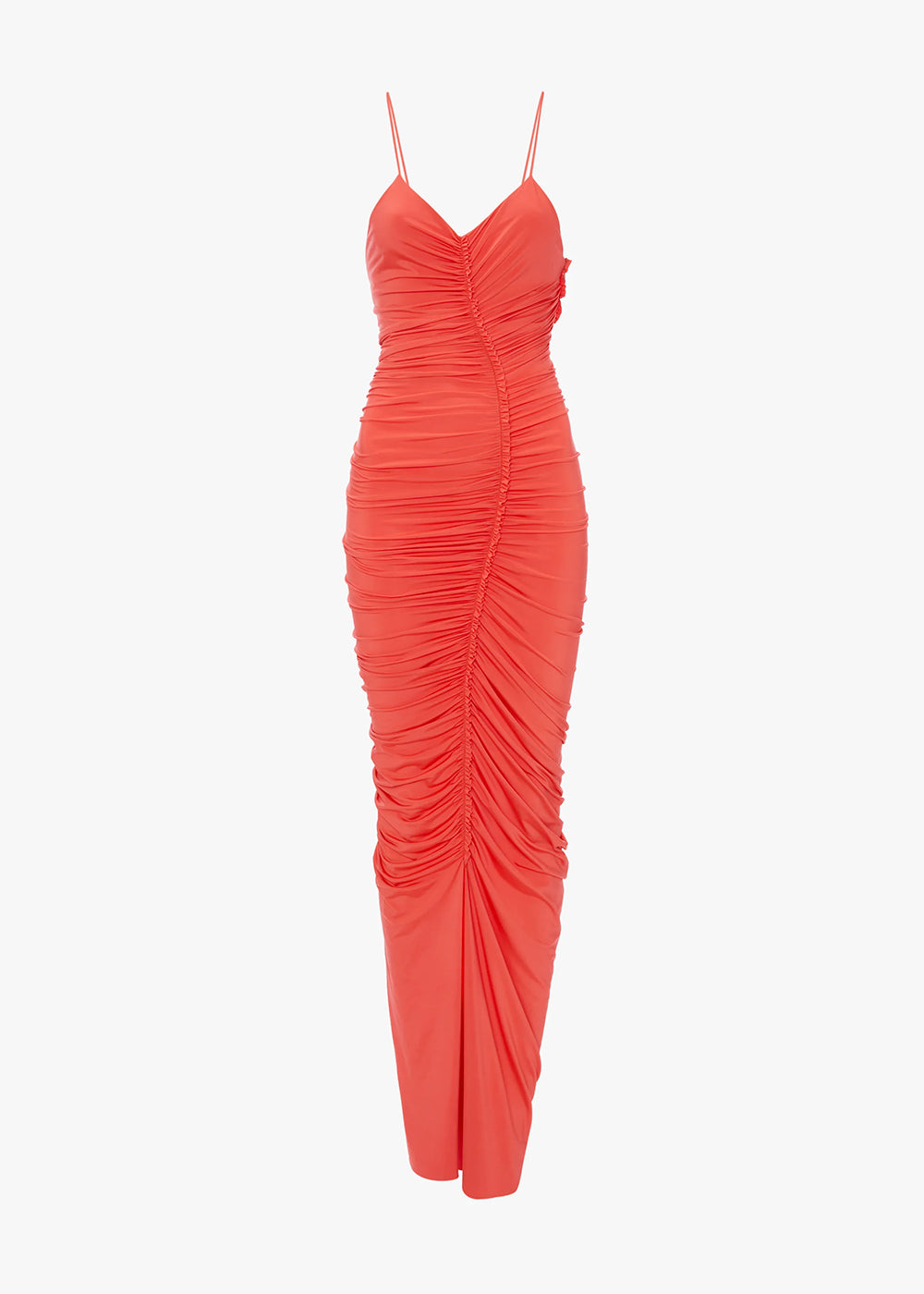 Victoria Beckham  Ruched Fitted Dress