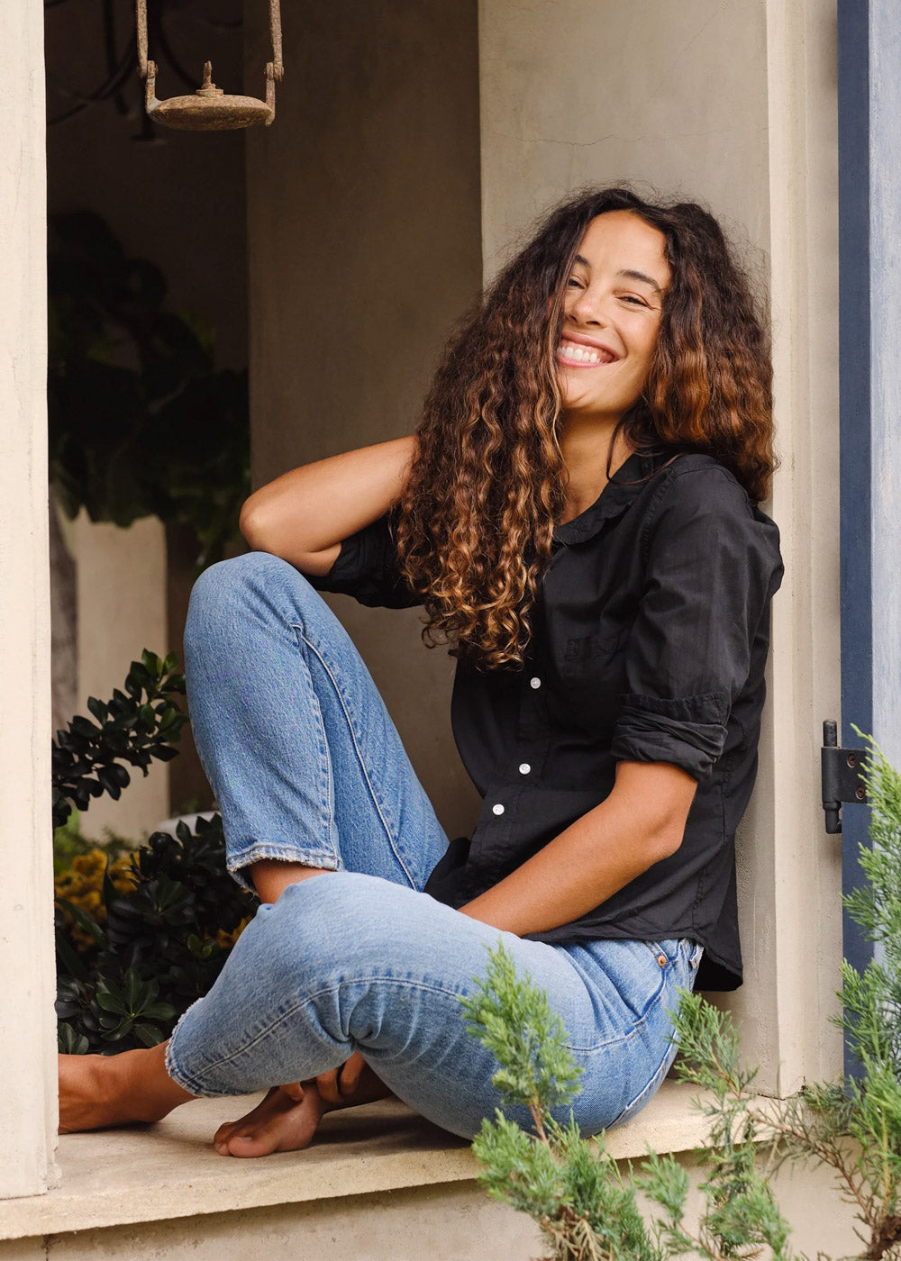 Frank & Eileen  Barry Poplin Shirt