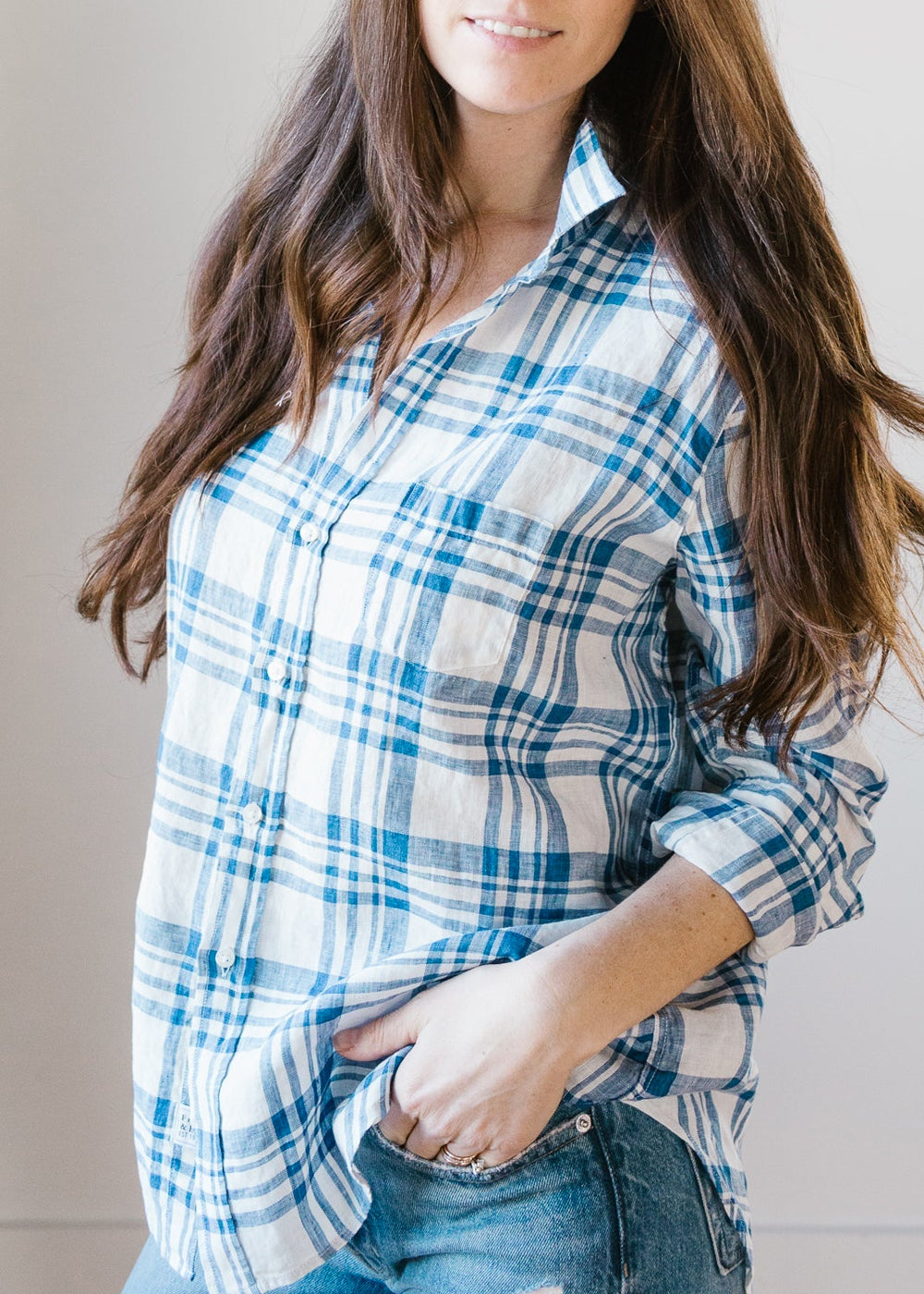 Frank &amp; Eileen Eileen Linen Shirt
