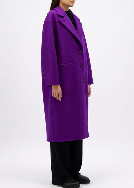 Harris Wharf London Greatcoat Pressed Wool