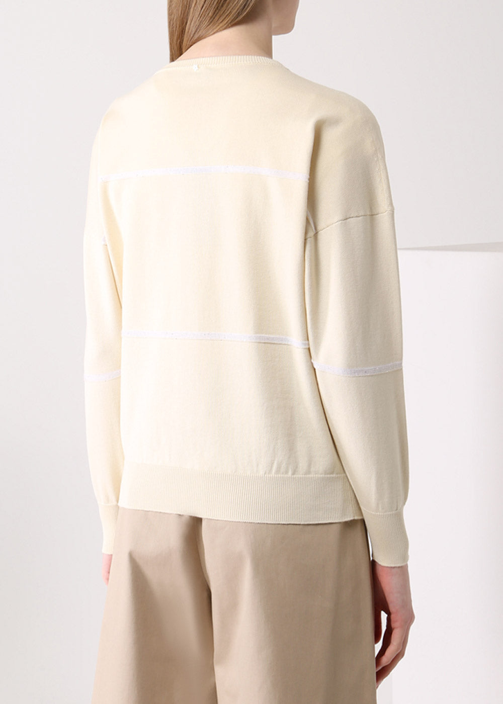 Lorena L/S V Neck Top