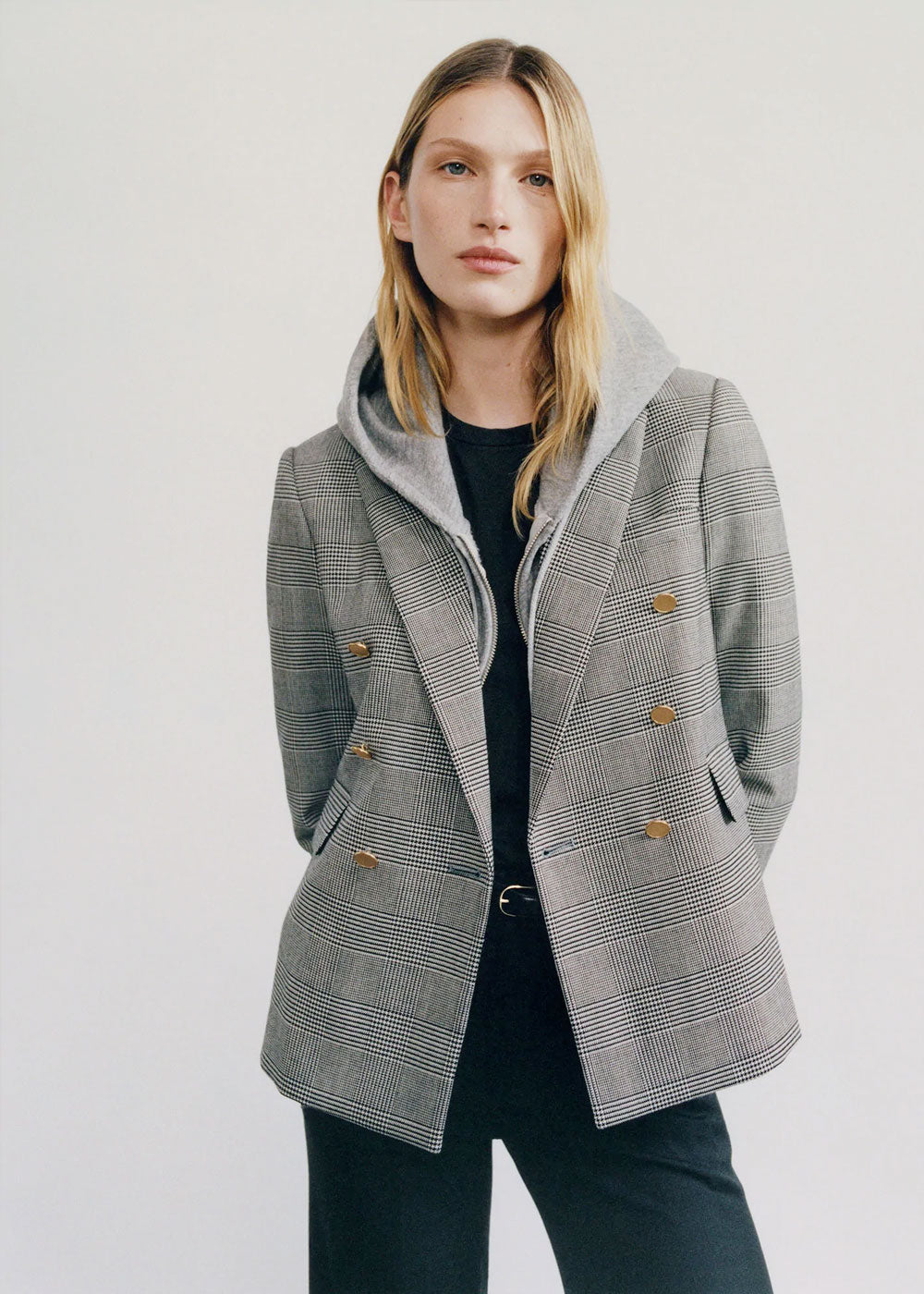 Nili Lotan Henry Plaid Jacket