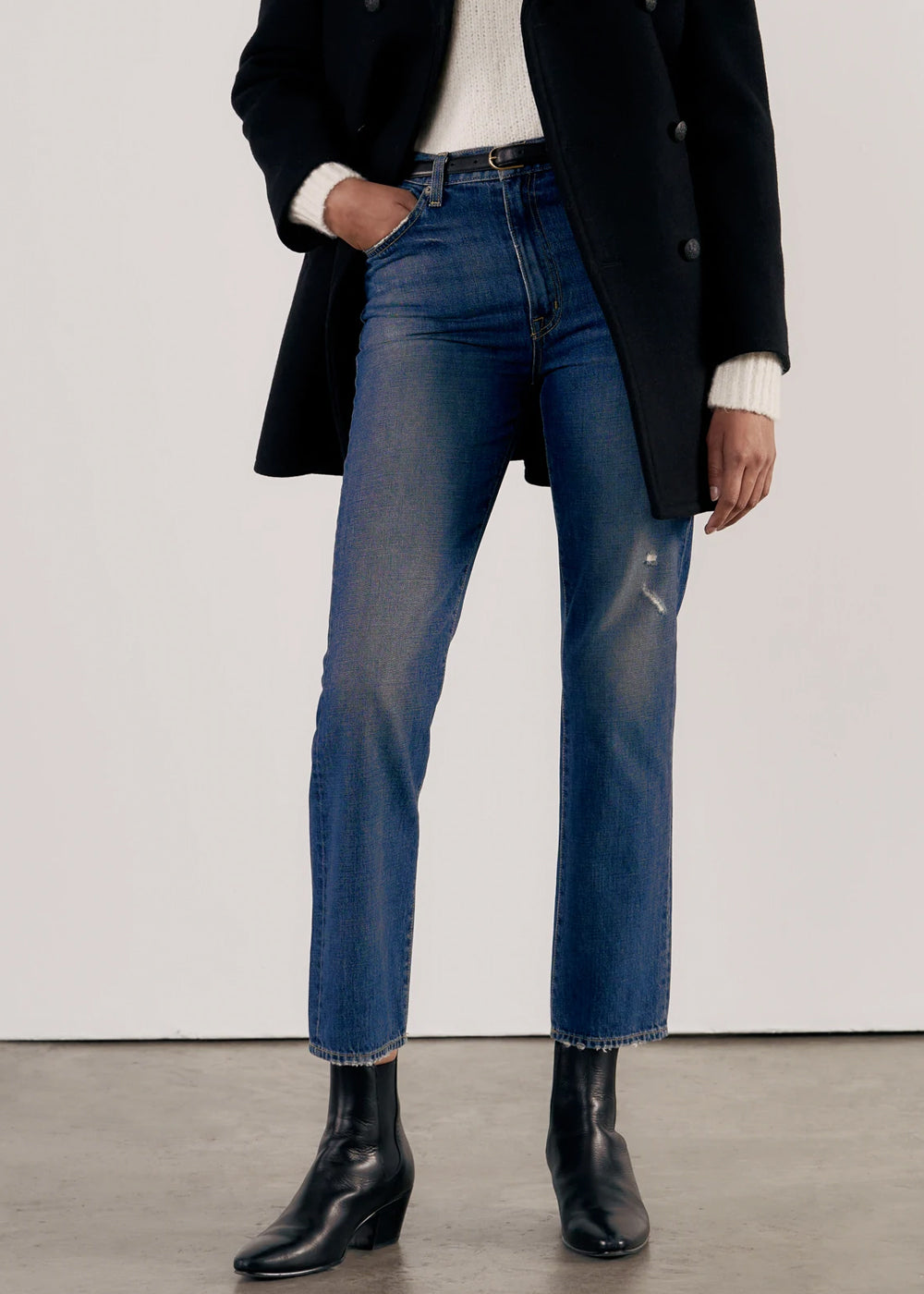 Nili Lotan Straight Leg Jean