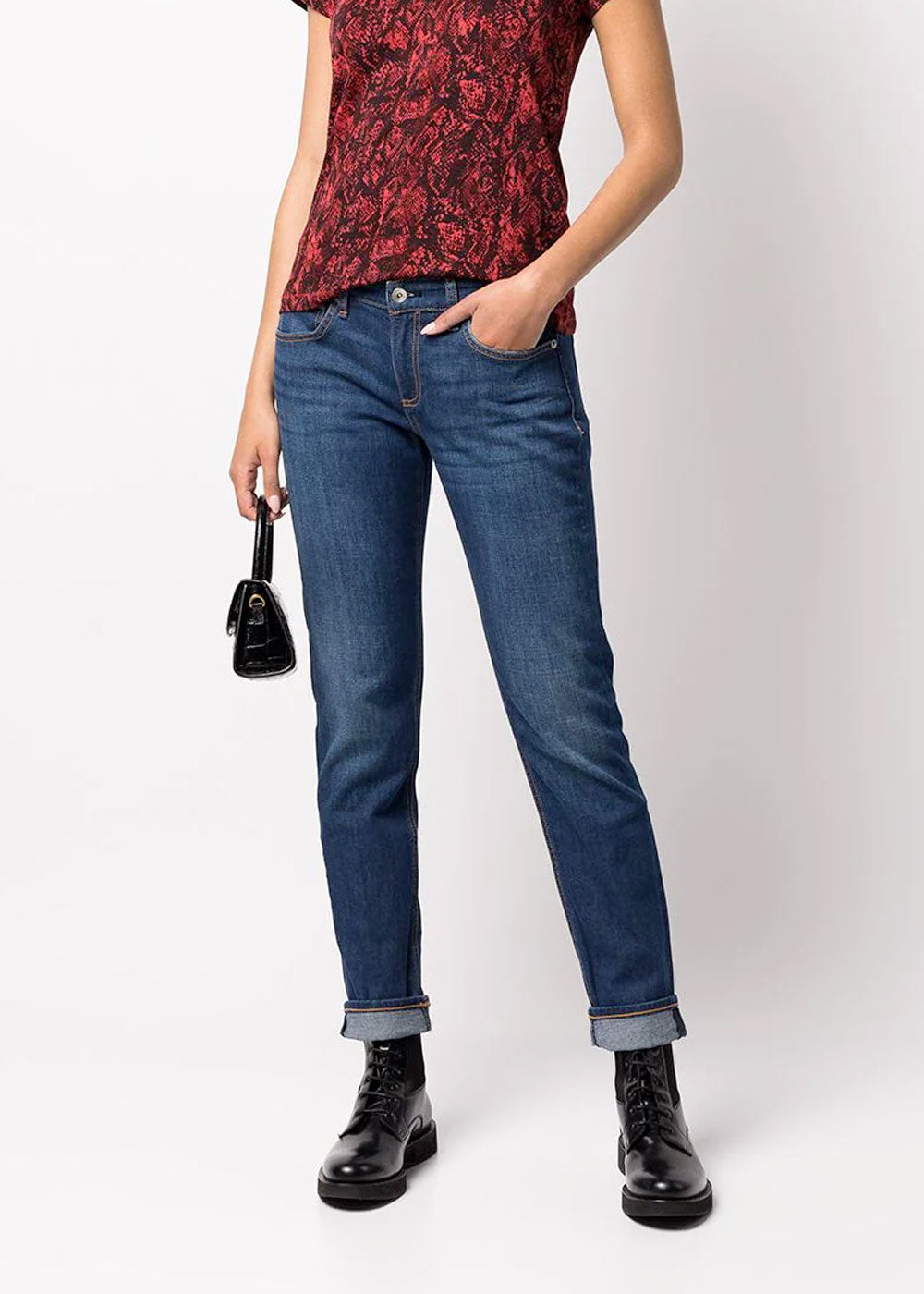 Rag & Bone Dre Low Rise Slim B/F Jean