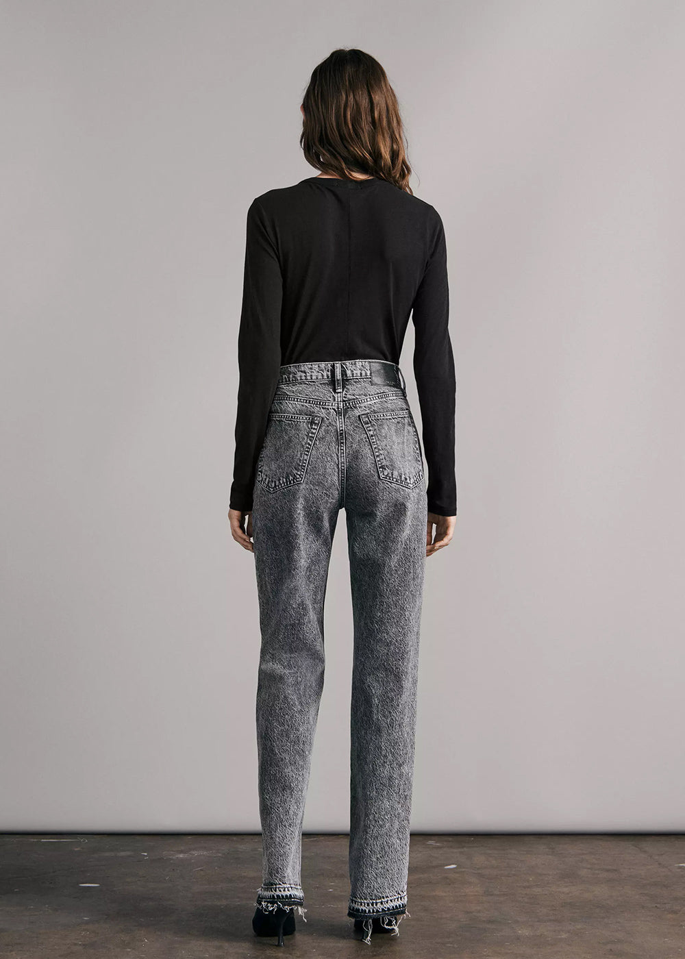 Rag & Bone The Long Sleeve Slub Tee