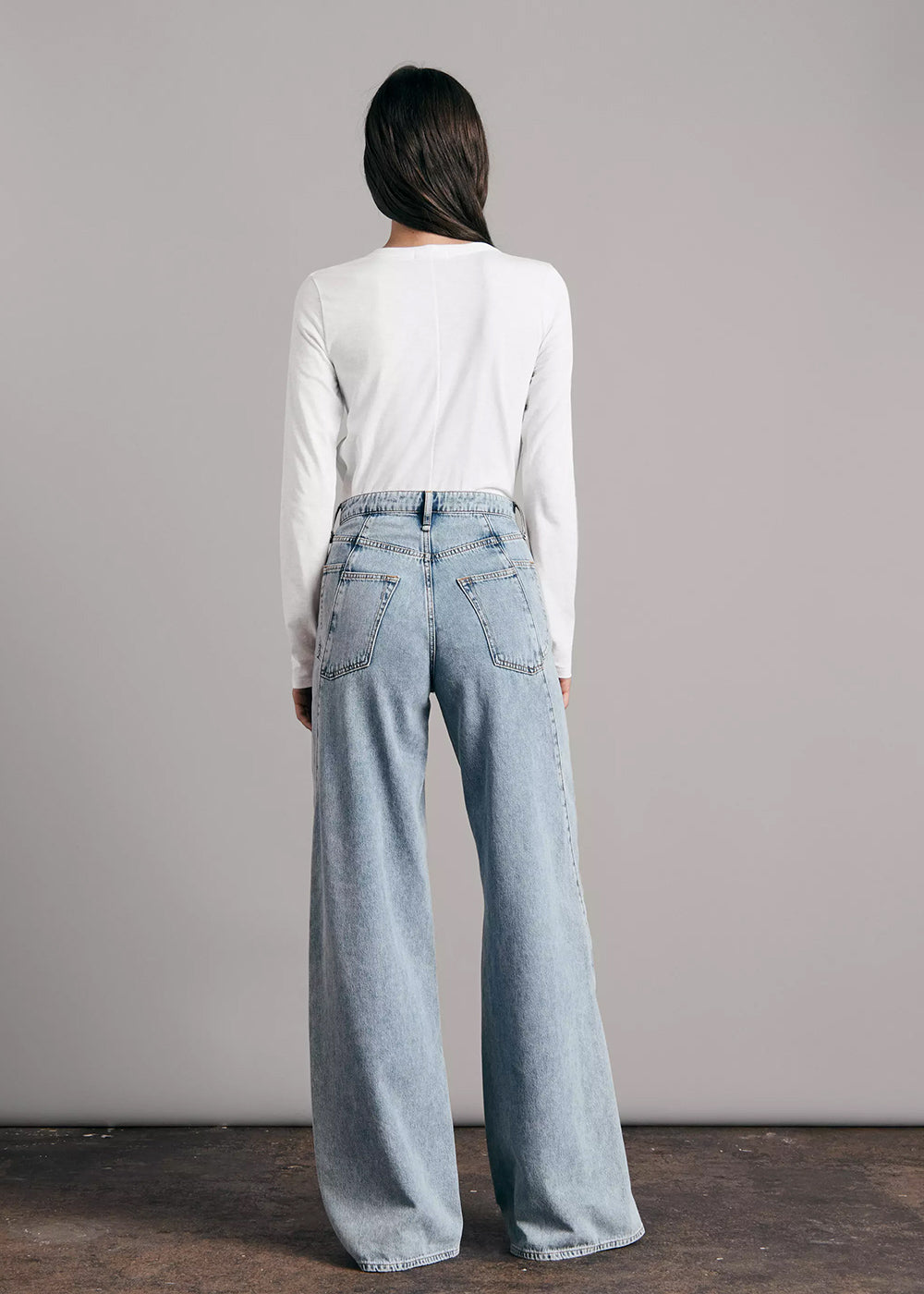 Rag & Bone The Long Sleeve Slub Tee