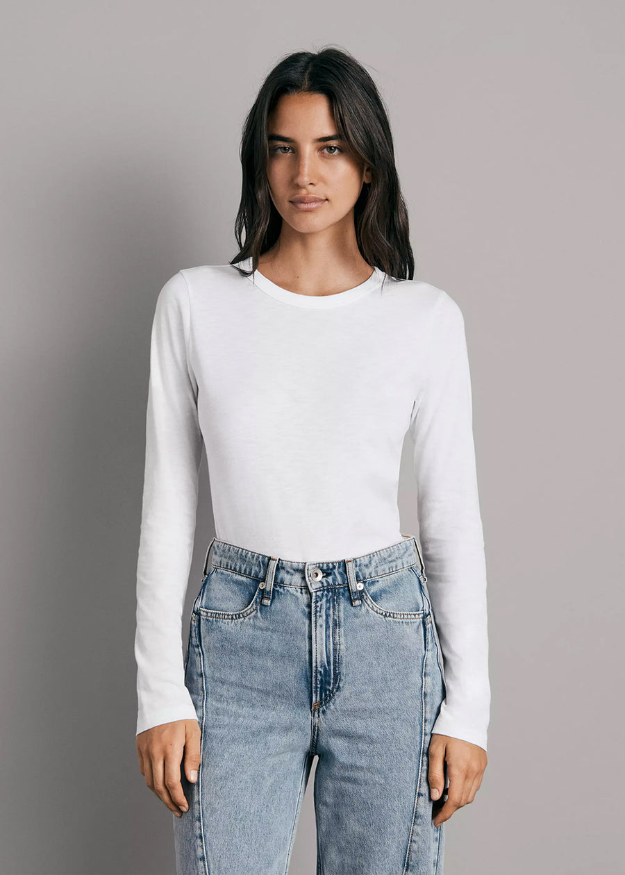Rag Bone The Long Sleeve Slub Tee – adorno limited - Main Image