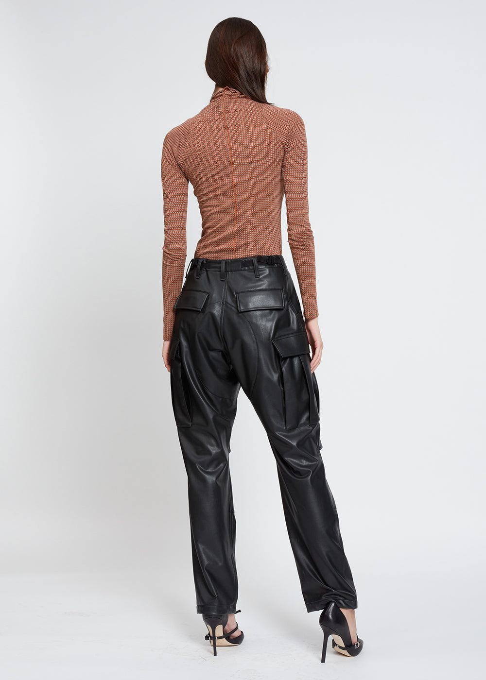 Rag & Bone Sands Faux Leather Cargo Pant