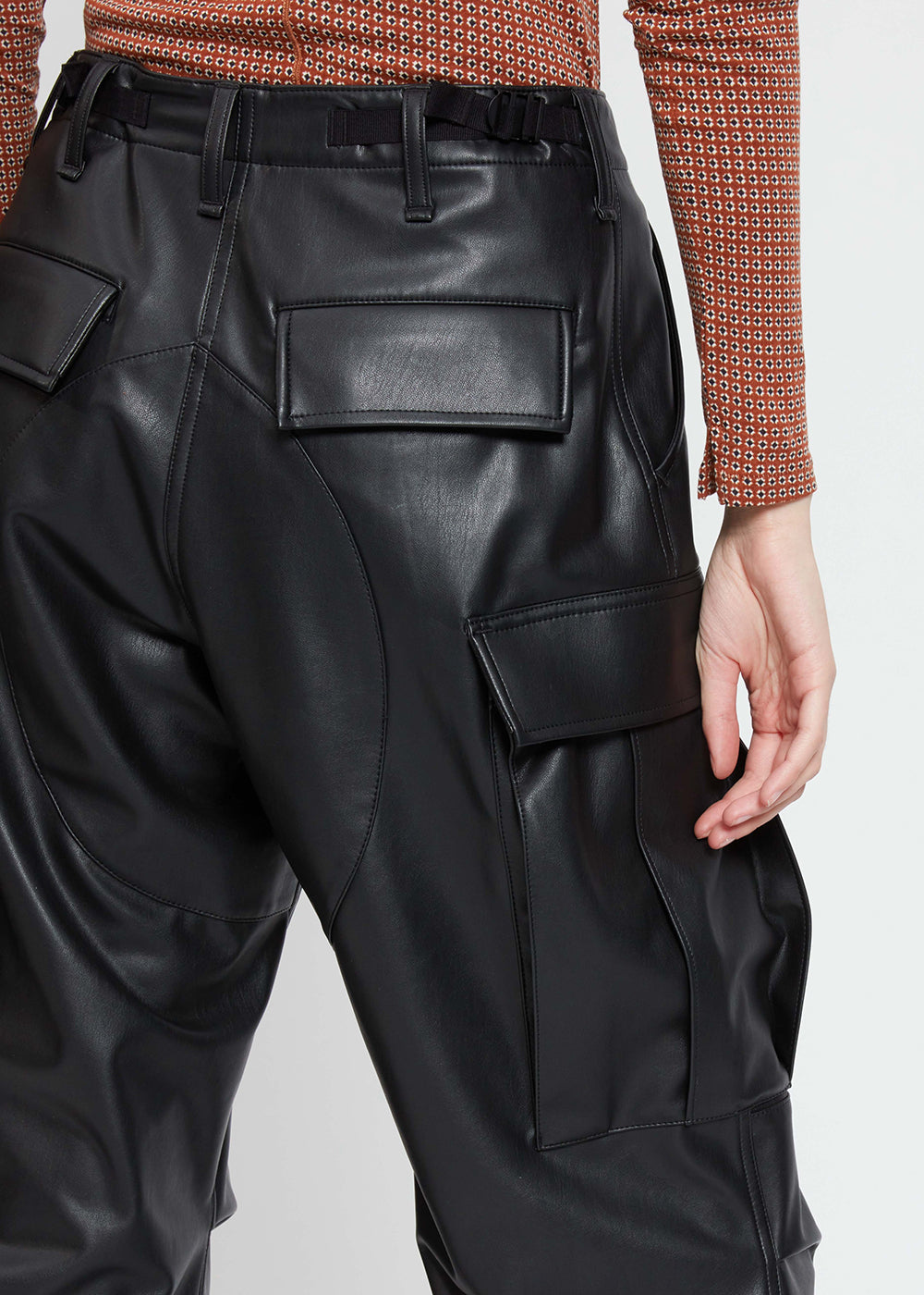 Rag & Bone Sands Faux Leather Cargo Pant