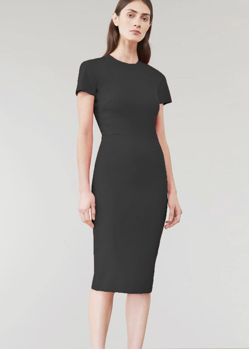 Victoria Beckham Fitted T-Shirt Dress