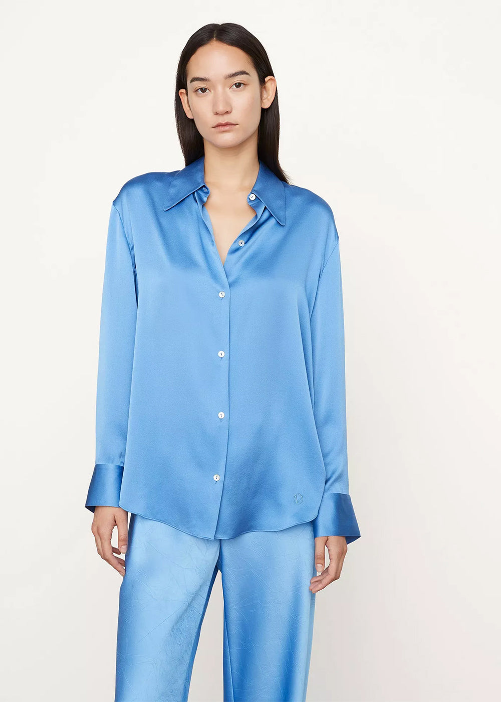 Vince Shaped Collar Blouse