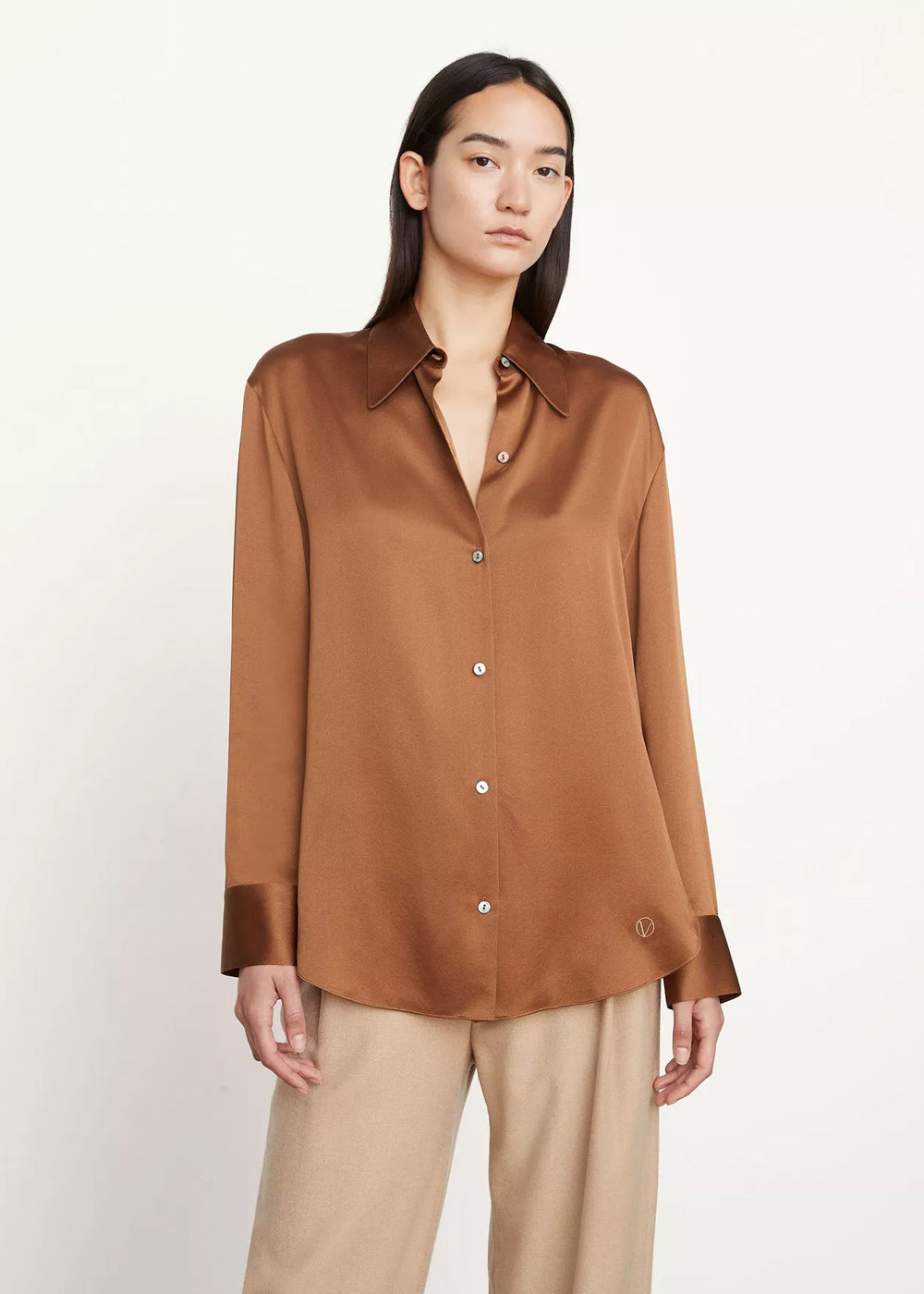 Vince Shaped Collar Blouse