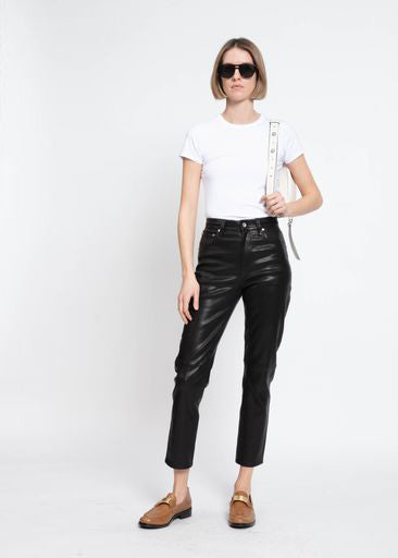 Rag & Bone Vint Leather Cigarette Pant